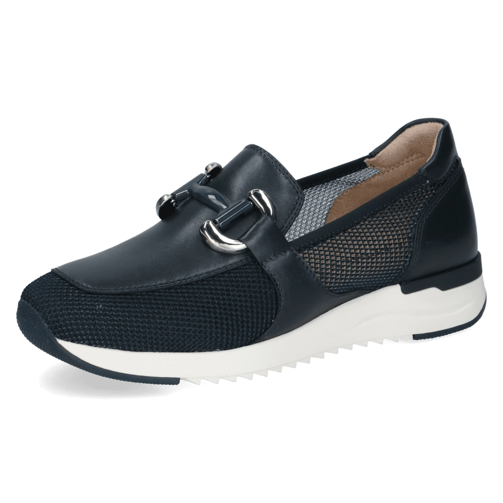 Caprice teget ženske kožne mokasine 9-24536-42-880