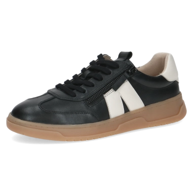 Caprice crno-bež kožne patike 9-23608-45-02F