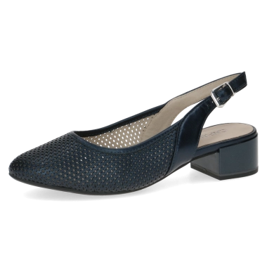 Caprice teget kožne sandale 9-29602-44-807