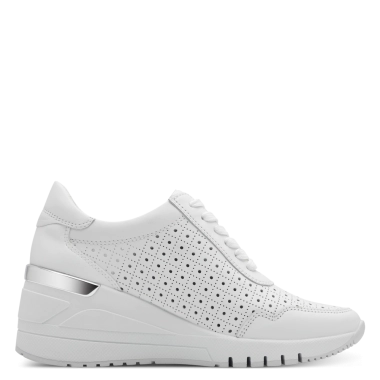 Marco Tozzi bele kožne patike 2-23501-44-100