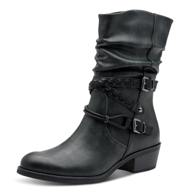 Marco Tozzi crne čizme 2-25316-41-234