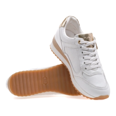 Marco Tozzi bele kožne patike 1-23719-44-100 