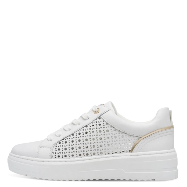 Marco Tozzi bele kožne patike 2-23798-44-197