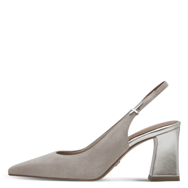 Tamaris bež kožne štikle 1-29633-44-221