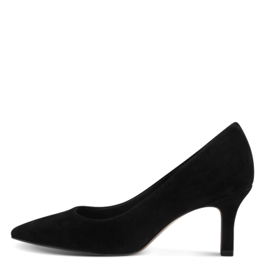 Tamaris crne kožne štikle 1-22434-41-001