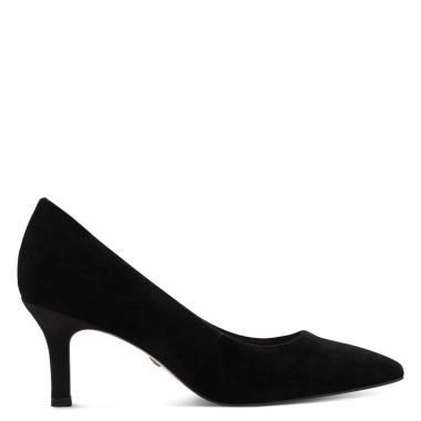 Tamaris crne kožne štikle 1-22434-41-001