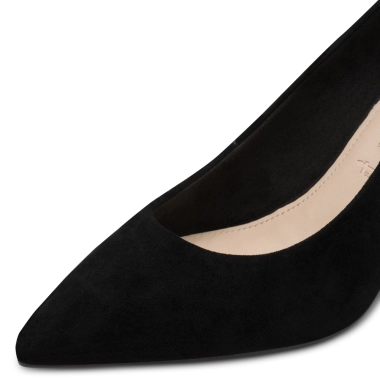 Tamaris crne kožne štikle 1-22434-41-001