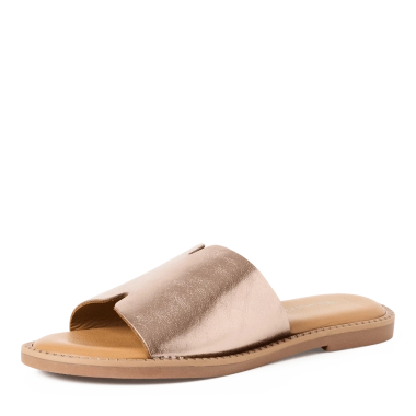 Tamaris bronzane kožne papuče 1-27135-42-915