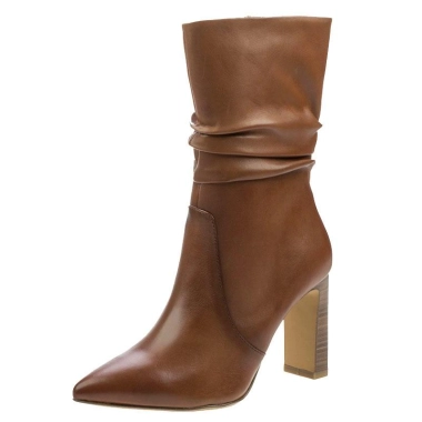 Tamaris konjak ženske kožne čizme 1-25341-27-305