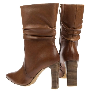 Tamaris konjak ženske kožne čizme 1-25341-27-305