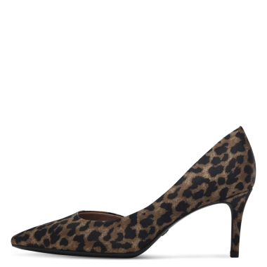 Tamaris leopard štikle 1-22457-44-360