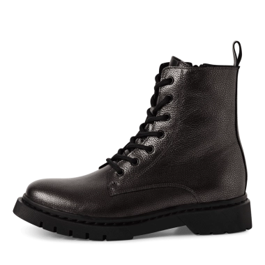 Tamaris pewter kožne čizme 1-25054-41-915