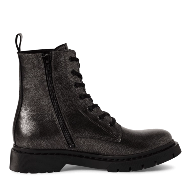 Tamaris pewter kožne čizme 1-25054-41-915