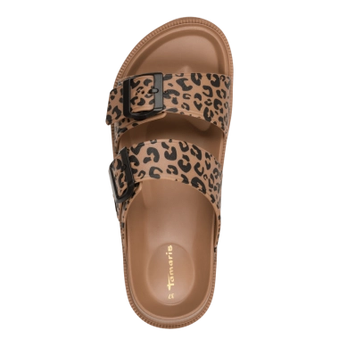 Tamaris plažne papuče u leopard printu 1-27430-46-33Z