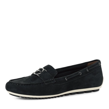 Tamaris teget kožne mokasine 1-24630-44-805