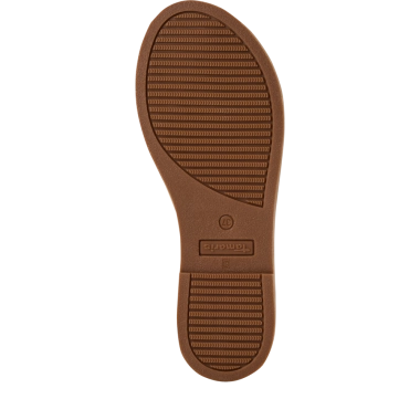 Tamaris zlatna kožne papuče 1-27135-42-933