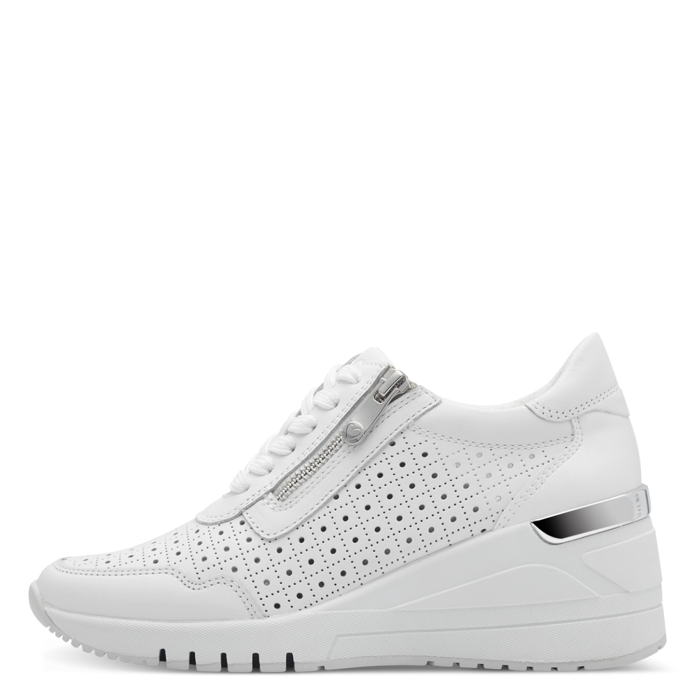 Marco Tozzi bele kožne patike 2-23501-44-100