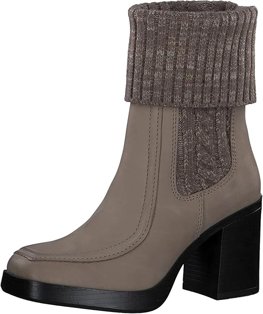 Marco Tozzi bež kožne čizme 2-25362-41-349