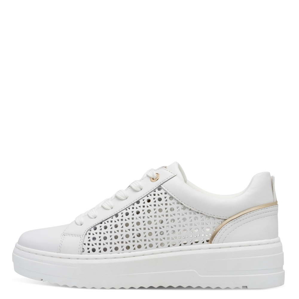 Marco Tozzi bele kožne patike 2-23798-44-197