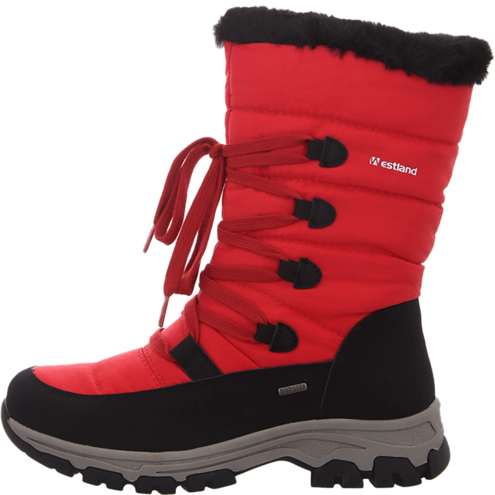 WESTLAND ženske crveno-crne nepromočive ćizme DAVOS 51 