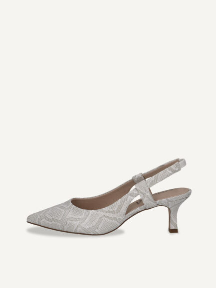 CAPRICE SANDALE WHITE REPTILE 9-29603-42 179